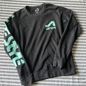 Surf Style size small gray sweatshirt from Clearwater Beach Florida